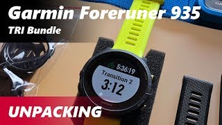 Garmin Forerunner 935 TRI Bundle - Unboxing