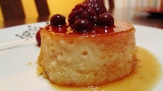 Flan de piña