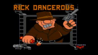 Mega Drive Longplay - Rick Dangerous [Homebrew]