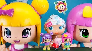 PEPPA PIG: Le Bébé BELLIE Bobby Boo transforme les amis du Pinypon en GÉANTS! A l´aide police!