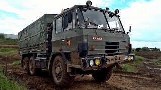Tatra 815 6x6 military Truck off road & sound