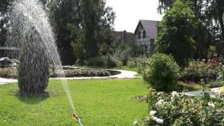 Качающийся дождеватель с функцией плавной регулировки дуги полива от 20˚ до 100˚