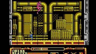 Power Blade 2 (NES) Boss 8 Twin droids (Perfect, No Power Ups)