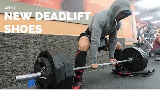 NEW DEADLIFT SHOES | 55lb PR @148lb | SABO Lifting shoes