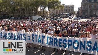 Manifestation anti-migrants / Versailles (78) - France 24 septembre 2016