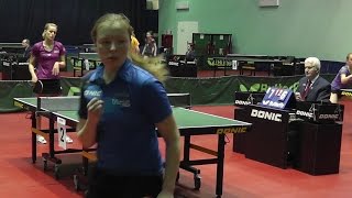 Анна КОЗЛОВСКАЯ - Анастасия ВОРОНОВА 1/2 ФИНАЛа Настольный теннис, Table Tennis