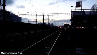 Электропоезд ЭС1-015/ЭС1-023 "Ласточка" (ТЧ-40) поезд №736Н Москва - Нижний Новгород.