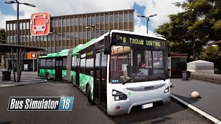 BUS SIMULATOR 18 | #9 Articulado IVECO Urbanway 18m | Ruta ida y vuelta