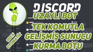 Discord a Uzaylı Bot Eklemek Ve Kullanmak.Davet Linki Açıklamada.