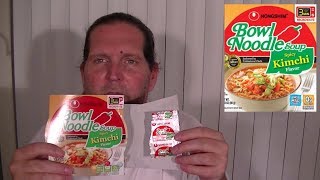 Hungry Hippy Nongshim Kimchi Bowl Mukbang