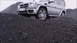 Мерседес Гелендваген и бездорожье  Гелик тест по заснеженным препятствиям!