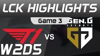 T1 vs GEN Highlights Game 3 LCK Spring 2020 W2D5 T1 vs Gen G LCK Highlights 2020 by Onivia