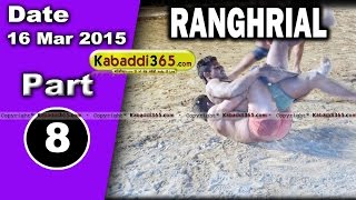 Ranghrial (Mansa) Kabaddi Tournament 16 Mar 2015  Part 8 by Kabaddi365.com
