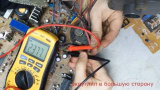 телевизор LG RT-21FB20RQ (шасси MC-019A) не включается +ремонт тдкс