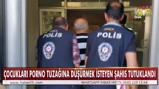 SAHTE HESAPLARLA ÇOCUKLARI PORNO TUZAĞINA DÜŞÜRMEK İSTEDİ