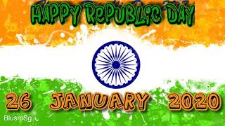 Happy Republic Day 2020/ Republic Day Whatsapp Status 2020/ Republic Day Wishes/Indian SAHM SWATI
