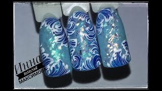 ❄ ЗИМНИЙ дизайн ногтей ❄ МОРОЗНЫЕ узоры ❄ Дизайн ногтей гель лаком ❄ Nail Design Shellac ❄