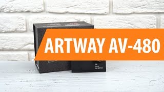 Распаковка видеорегистратора ARTWAY AV-480 / Unboxing ARTWAY AV-480