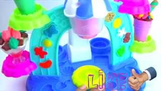 Плей до пластилин набор Фабрика мороженого Лепим из пластилина мороженое Play doh Ice Cream Facto