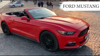 Яркий авто кабриолет на свадьбу Ford Mustang обзор // Five Cars // Премиум авто на свадьбу