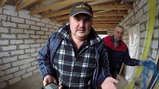 Шпаклюем гараж и немного электрики