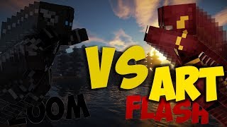 ФЛЭШ ПРОТИВ ЗУМА/ FLASH VS ZOOM MINECRAFT