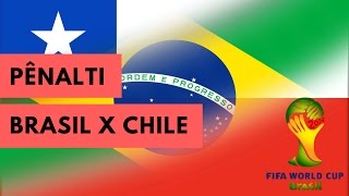 Brasil x Chile - Cobranças de Pênaltis