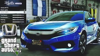 2017 Honda Civic Touring ? GTA V ☢ Redux Extreme Graphics !!!