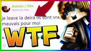 HIKA LEAVE SA TEAM RUSH A CAUSE DE MOI ?! Funcraft Troll Minecraft