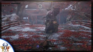 Sekiro Shadows Die Twice - Second Corrupted Monk Boss Fight in Fountainhead - Ridiculous Cheese Way