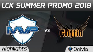 MVP vs GRF Highlights Game 3 LCK Summer Promotion 2018 MVP vs Griffin by Onivia