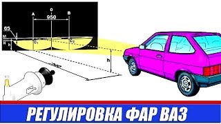 Проблема всех ВАЗовских фар! Или почему на них не отрегулировать свет!