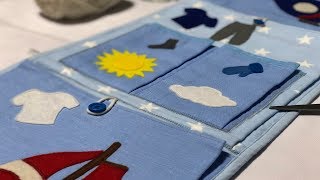 Кармашки на шкафчик для детского сада своими руками. Мастер Класс. Часть 2.