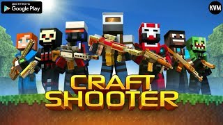 ОНЛАЙН ШУТЕР ОТ 1 ЛИЦА В СТИЛЕ МАЙНКРАФТ СТРЕЛЯЛКА ОБЗОР ИГРЫ CRAFT SHOOTER ANDROID GAMEPLAY MINE