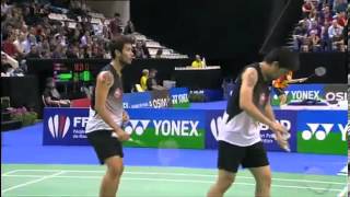SF - MD - Hong W. / Shen Y. vs B. Issara / M. Jongjit - 2012 Yonex French Badminton Open