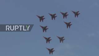 Russia: MAKS-2021 air show concludes at Moscow region"s Zhukovsky airport