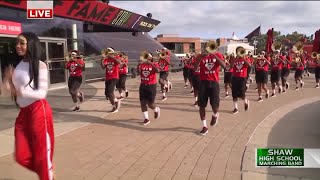 Shaw High School Marching Band Kicks Off Fox 8's Friday Night Touchdown