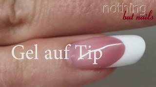 fiberglas Gel auf Tip   pink & white - nothing but nails