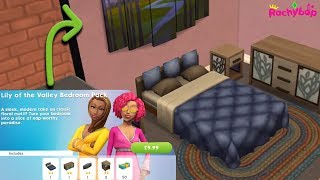 The Sims Mobile LILY OF THE VALLEY Bedroom Pack!