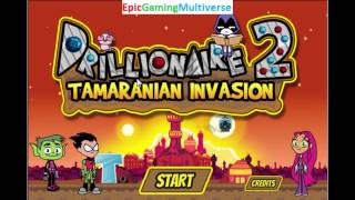 Teen Titans Go! Drillionaire 2 Tamaranian Invasion WalkThrough Part #1 - Collecting Gold And Silver