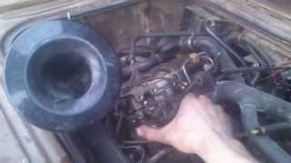 vw Transporter t3 1.9 TD AAZ 55 KW/75 PS First run