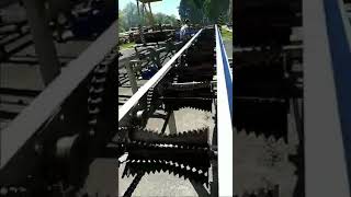 Продольный конический цепной  подаватель бревен и колод ПКЦП-45