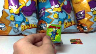 Коллекция наклеек BARTMAN от Cheetos