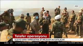 Irak Savunma Bakanlığı: Telafer'e hava bombardımanı başladı