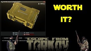 Epsilon Container Worth it?  Escape From Tarkov