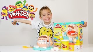 JEU - Swan le Dentiste Play-Doh - Pâte à modeler Playdoh Doctor Drill 'N Fill