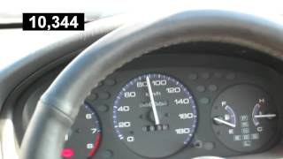 Honda Civic EK 3 0-100 kmh разгон до сотни