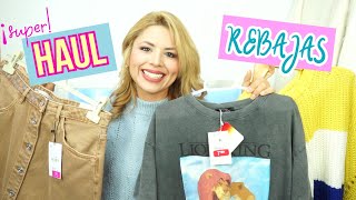 ¡SÚPER HAUL de REBAJAS! (Zara, Bershka, Primark, Lefties...)/DaY_BB