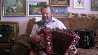 "За околицей." Гармонист М.И. Ребезов,№ 1.