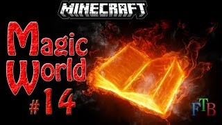Minecraft (Magic World) #14 Карьер и поход в ад!